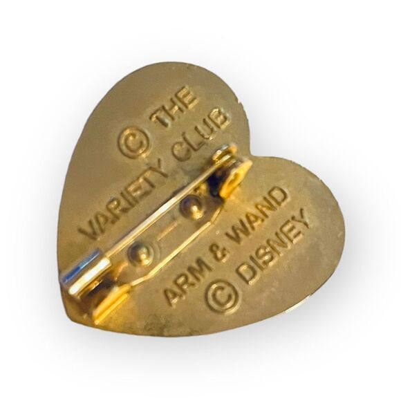 Mickey Mouse Wizard Heart Disney Pin Brooch - Picture 2 of 2